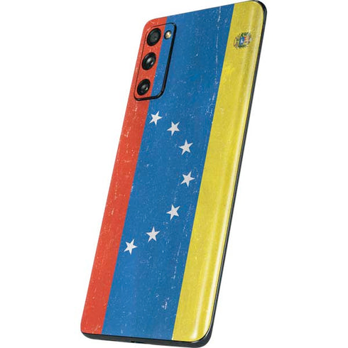 Venezuela Flag Distressed Galaxy S20 Fan Edition Skin